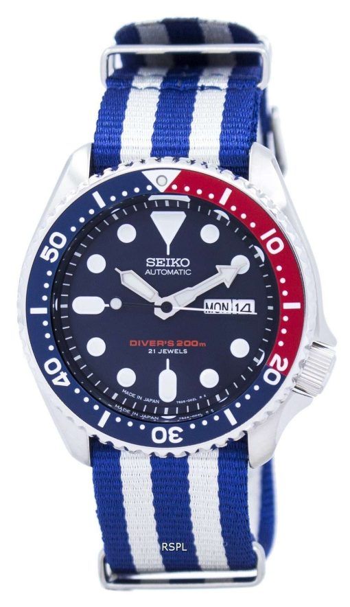 Seiko Automatic Diver's 200M NATO Strap SKX009J1-NATO2 Men's Watch