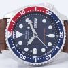 Seiko Automatic Diver's 200M Ratio Brown Leather SKX009K1-LS7 Men's Watch