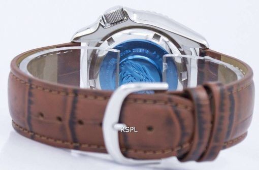 Seiko Automatic Diver's 200M Ratio Brown Leather SKX009K1-LS7 Men's Watch