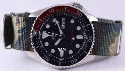 Seiko Automatic Diver's 200M Army NATO Strap SKX009K1-NATO5 Men's Watch