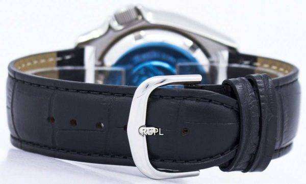 Seiko Automatic Diver's Ratio Black Leather SKX011J1-LS6 200M Men's Watch