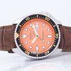 Seiko Automatic Diver's Ratio Brown Leather SKX011J1-LS7 200M Men's Watch