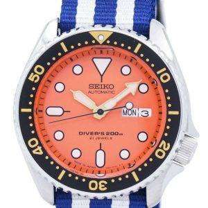 Seiko Automatic Diver's 200M NATO Strap SKX011J1-NATO2 Men's Watch