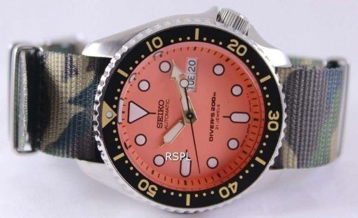 Seiko Automatic Diver's 200M Army NATO Strap SKX011J1-NATO5 Men's Watch