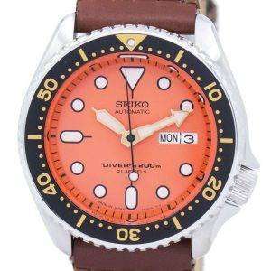 Seiko Automatic Diver's Canvas Strap SKX011J1-NS1 200M Men's Watch
