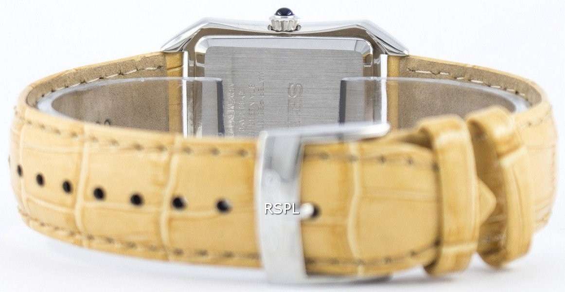 Seiko Rectangular Multi-Function Quartz Analog SKY737P2 Women's Watch