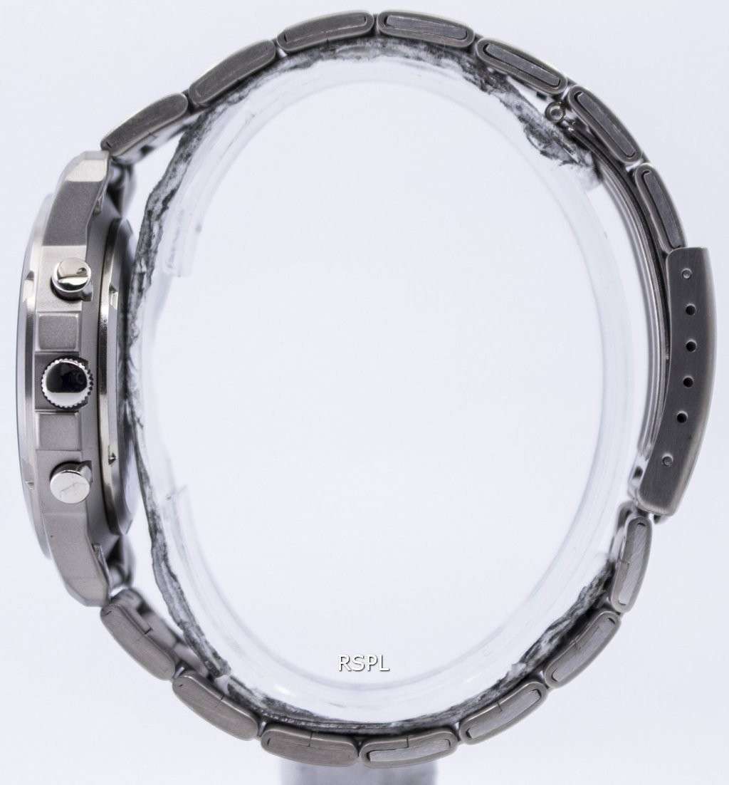 Seiko Titanium Alarm Chronograph SNA107 SNA107P1 SNA107P Mens Watch