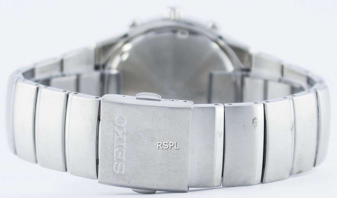 Seiko Quartz Chronograph Alarm SNAA81 SNAA81P1 SNAA81P Men's Watch