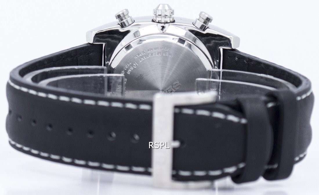 Seiko Chronograph Alarm Quartz SNAB03 SNAB03P1 SNAB03P Men's Watch