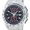 Seiko Quartz Chronograph Alarm SNAB07 SNAB07P1 SNAB07P Men's Watch
