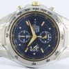 Seiko Titanium Chronograph Quartz Alarm Tachymeter SNAB93 SNAB93P1 SNAB93P Men's Watch