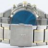 Seiko Titanium Chronograph Quartz Alarm Tachymeter SNAB93 SNAB93P1 SNAB93P Men's Watch