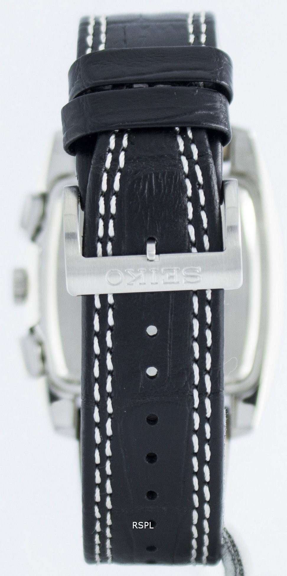 Seiko Quartz Alarm Chronograph Tachymeter SNAC29 SNAC29P1 SNAC29P Men's Watch