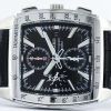 Seiko Quartz Alarm Chronograph Tachymeter SNAC29 SNAC29P1 SNAC29P Men's Watch