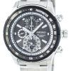 Seiko Quartz Alarm Chronograph Tachymeter SNAC89 SNAC89P1 SNAC89P Men's Watch