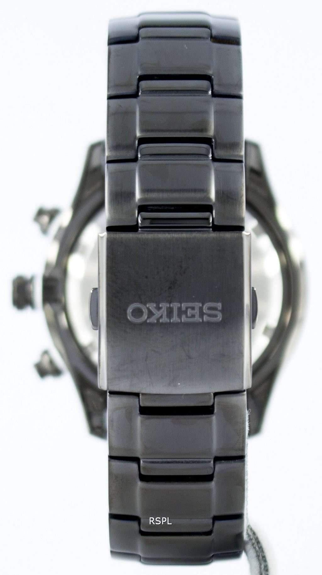 Seiko Quartz Alarm Chronograph Tachymeter SNAC91 SNAC91P1 SNAC91P Men's Watch