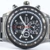 Seiko Quartz Alarm Chronograph Tachymeter SNAC91 SNAC91P1 SNAC91P Men's Watch