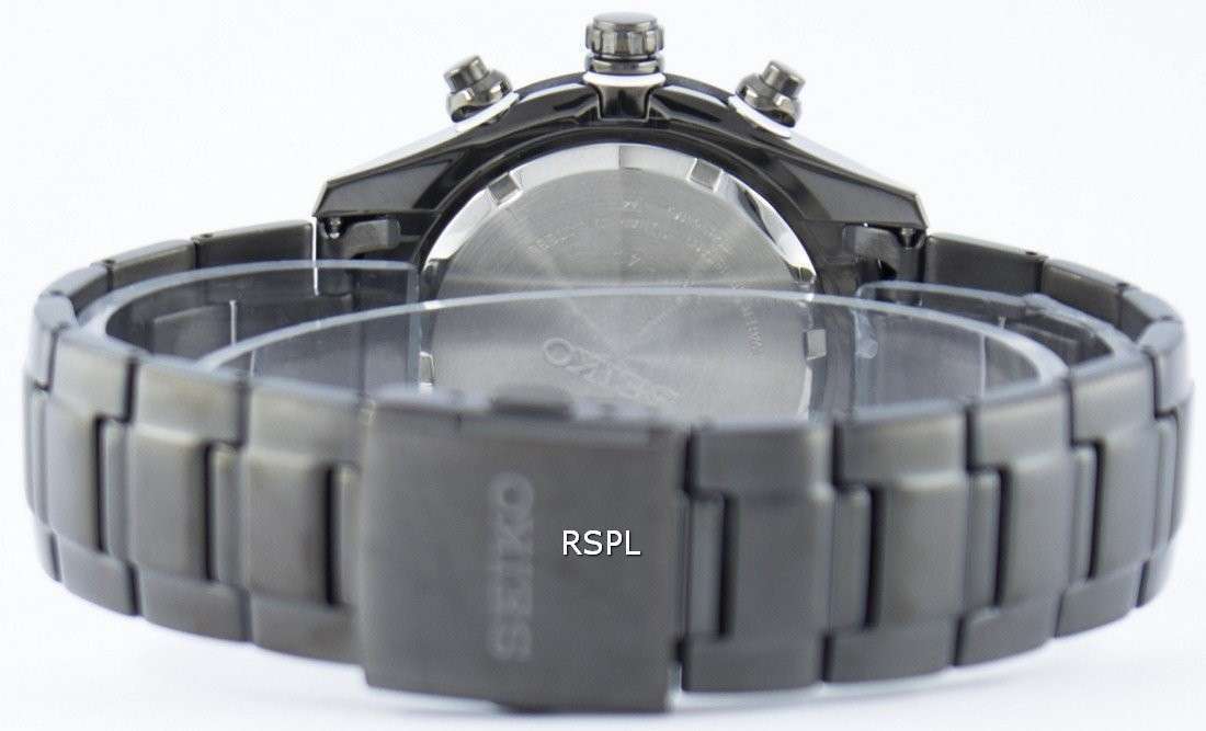 Seiko Quartz Alarm Chronograph Tachymeter SNAC91 SNAC91P1 SNAC91P Men's Watch