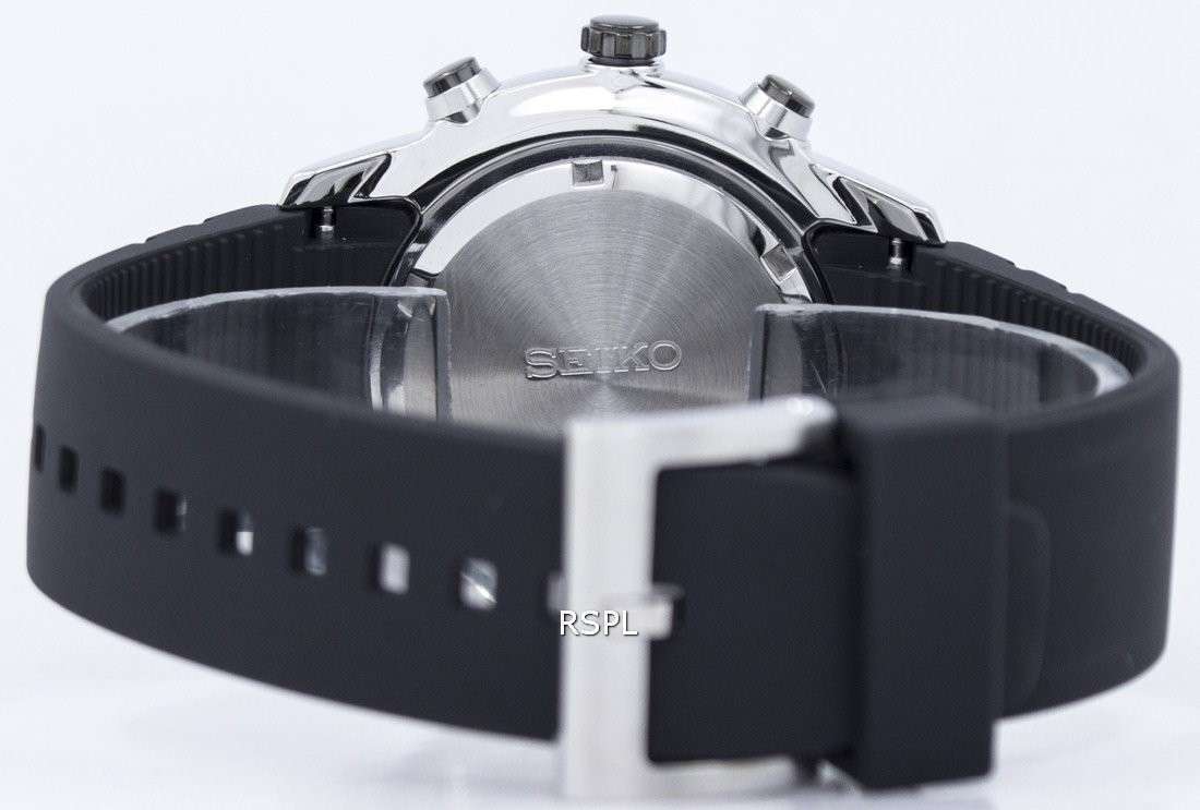 Seiko Alarm Chronograph SNAD95 SNAD95P1 SNAD95P Mens Watch