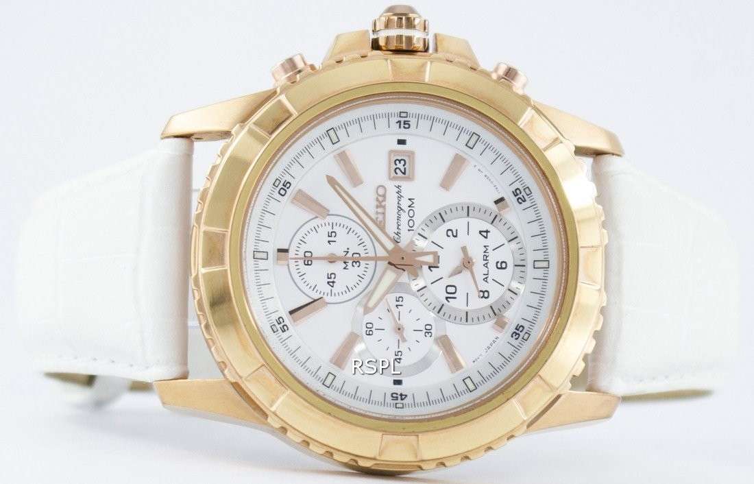 Seiko Quartz Alarm Chronograph SNAE12 SNAE12P1 SNAE12P Men's Watch