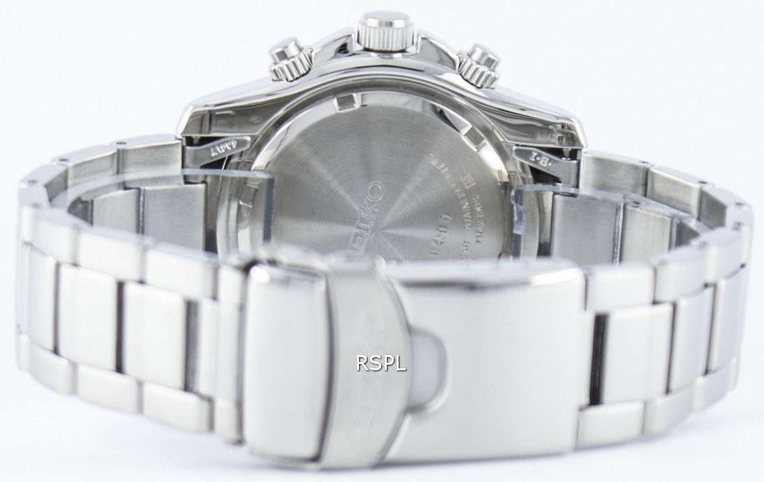 Seiko Quartz Alarm Chronograph SNAE23 SNAE23P1 SNAE23P Men's Watch