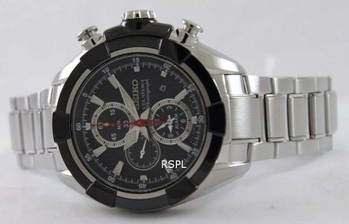 Seiko Velatura Alarm Chronograph SNAF39 SNAF39P1 SNAF39P Men's Watch