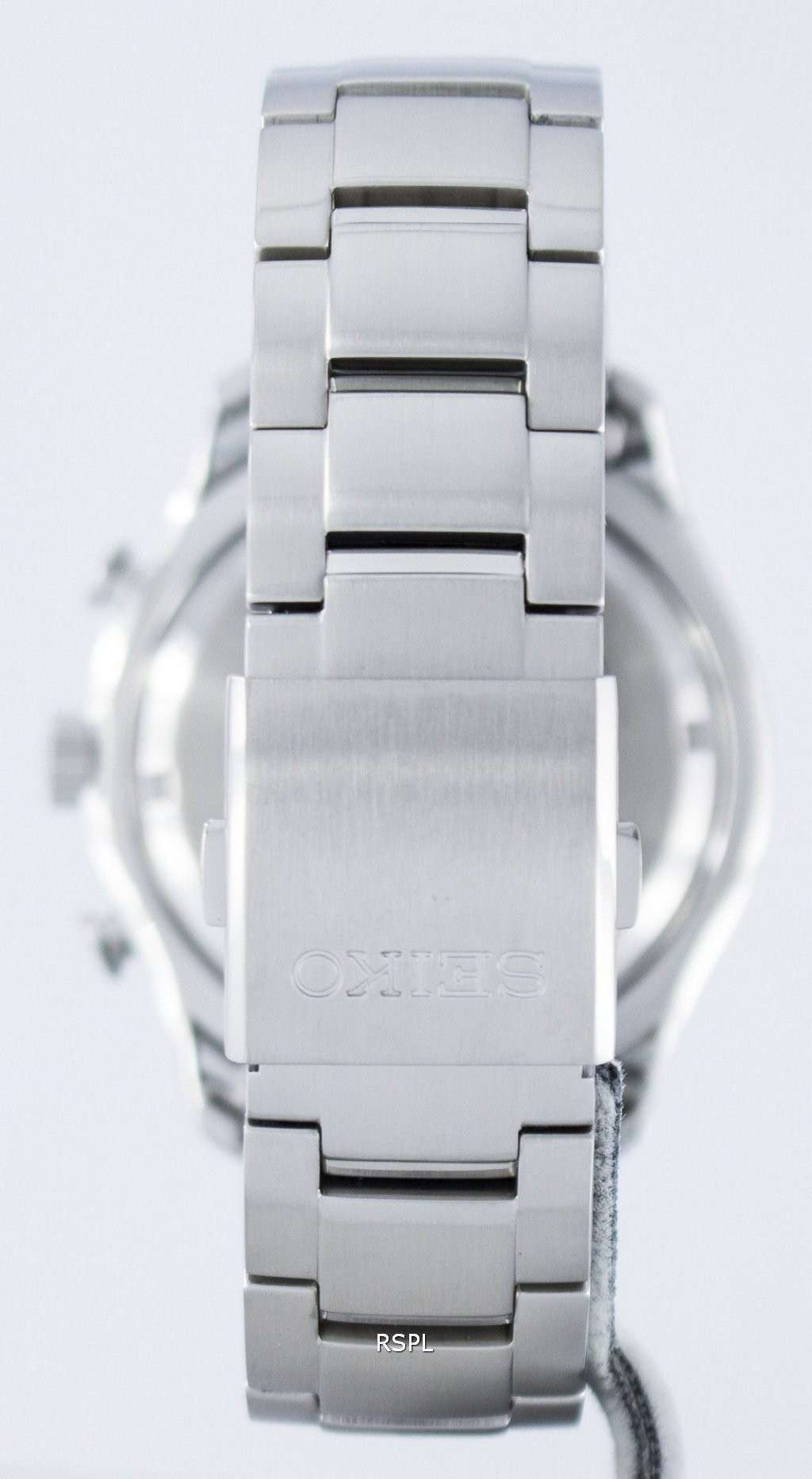 Seiko Chronograph Quartz Alarm SNAF63 SNAF63P1 SNAF63P Men's Watch
