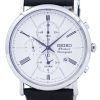 Seiko Premier Chronograph Quartz Alarm SNAF77 SNAF77P1 SNAF77P Men's Watch