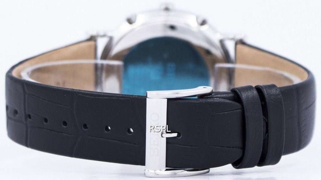 Seiko Premier Chronograph Quartz Alarm SNAF77 SNAF77P1 SNAF77P Men's Watch