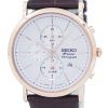 Seiko Premier Chronograph Quartz Alarm SNAF82 SNAF82P1 SNAF82P Men's Watch