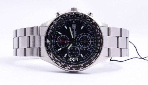 Seiko Flightmaster Pilot Slide Rule Chronograph SND253 SND253P1 SND253P Men's Watch