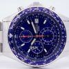 Seiko Flightmaster Pilot Slide Rule Chronograph SND255 SND255P1 SND255P Men's Watch