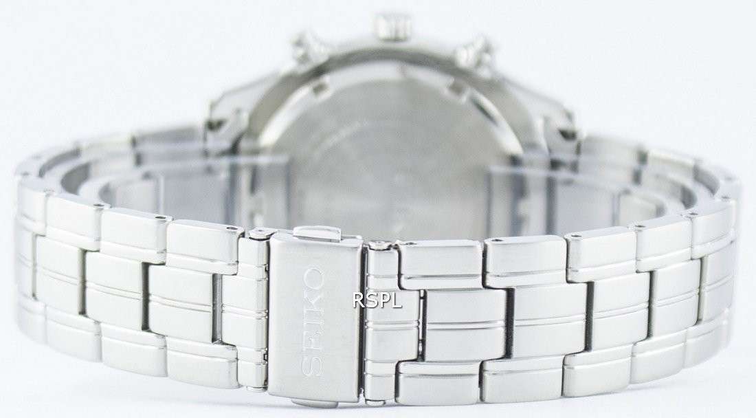 Seiko Quartz Chronograph Tachymeter SNDC35 SNDC35P1 SNDC35P Men's Watch