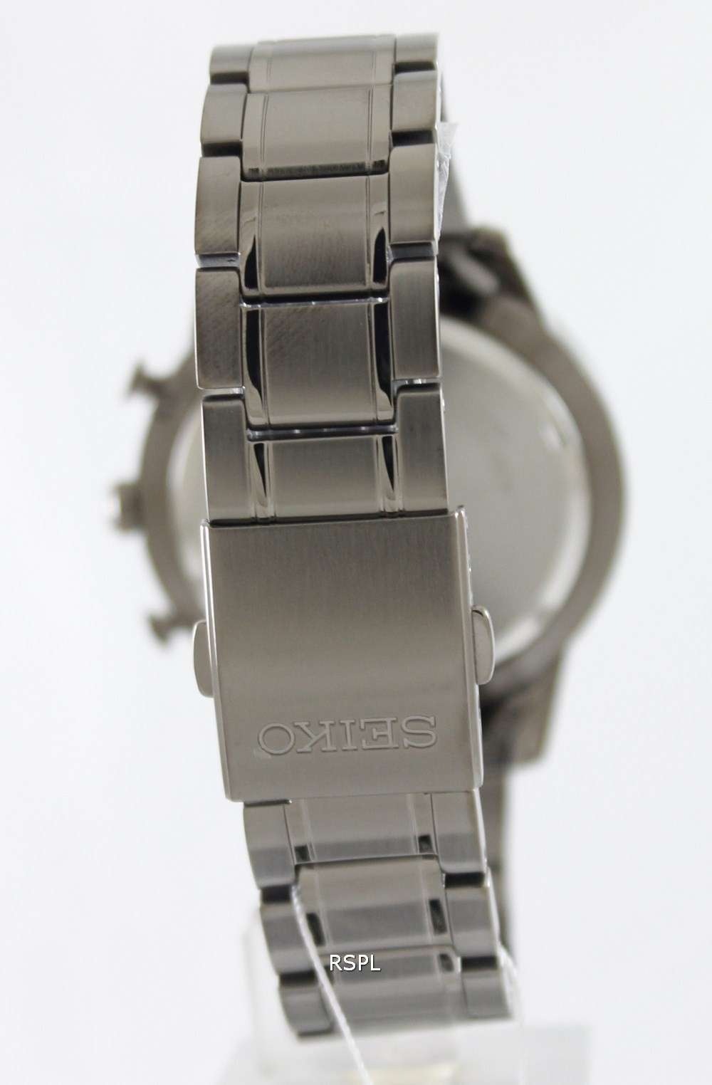 Seiko Chronograph 100M Black Bezel SNDF41P1 SNDF41P Mens Watch