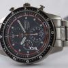 Seiko Chronograph 100M Black Bezel SNDF41P1 SNDF41P Mens Watch