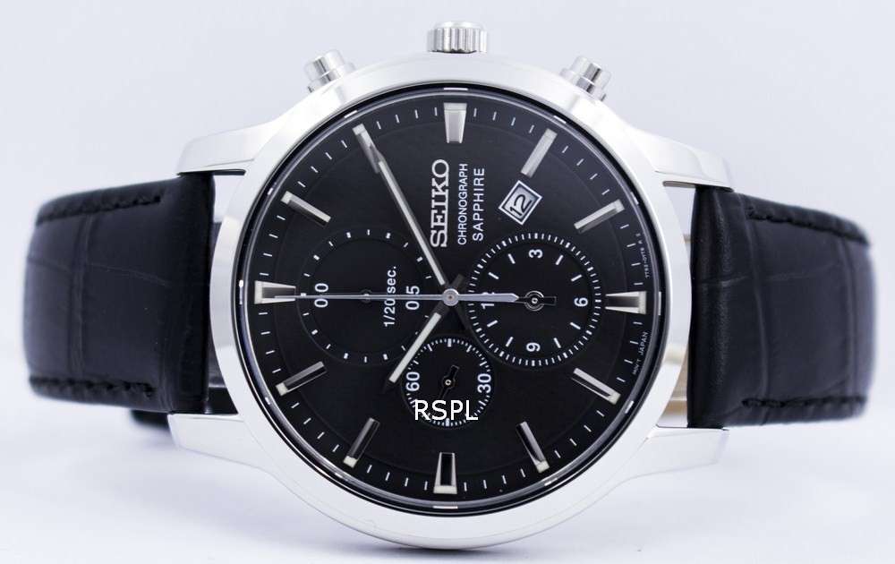 Seiko sapphire chronograph hotsell