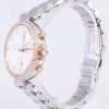 Seiko Chronograph Quartz Diamond Accent SNDV44 SNDV44P1 SNDV44P Women's Watch