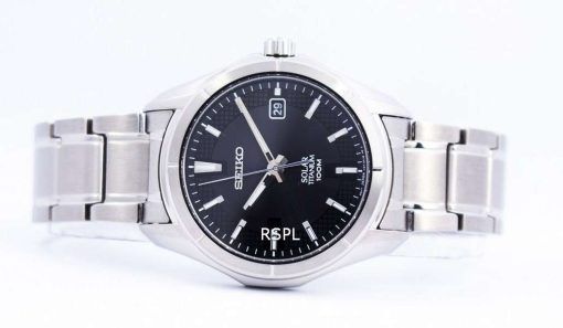 Seiko Solar Titanium 100M SNE141 SNE141P1 SNE141P Mens Watch