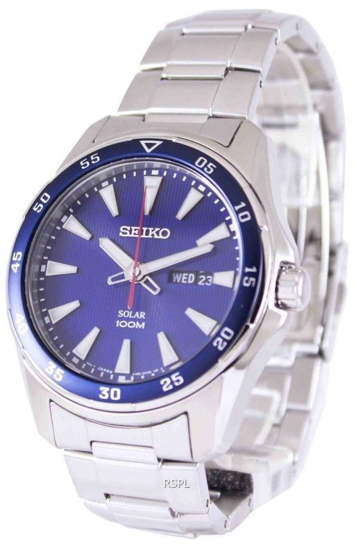 Seiko Solar 100M SNE391P1 SNE391P Mens Watch