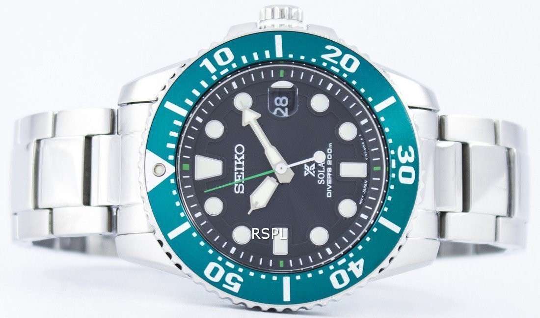 Seiko Prospex Solar Diver's 200M SNE451 SNE451P1 SNE451P Men's Watch