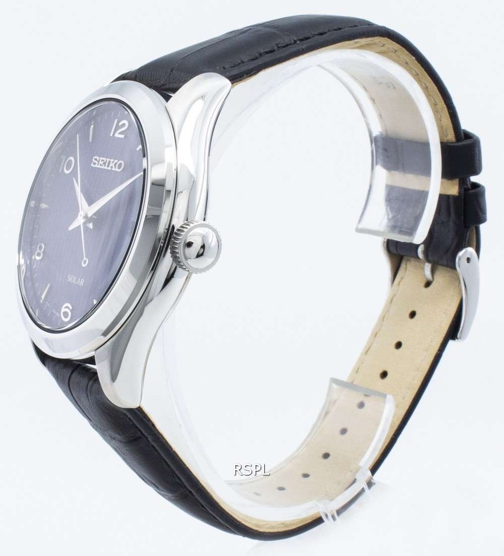 Seiko Solar SNE491 SNE491P1 SNE491P Quartz Men s Watch Zetamarket