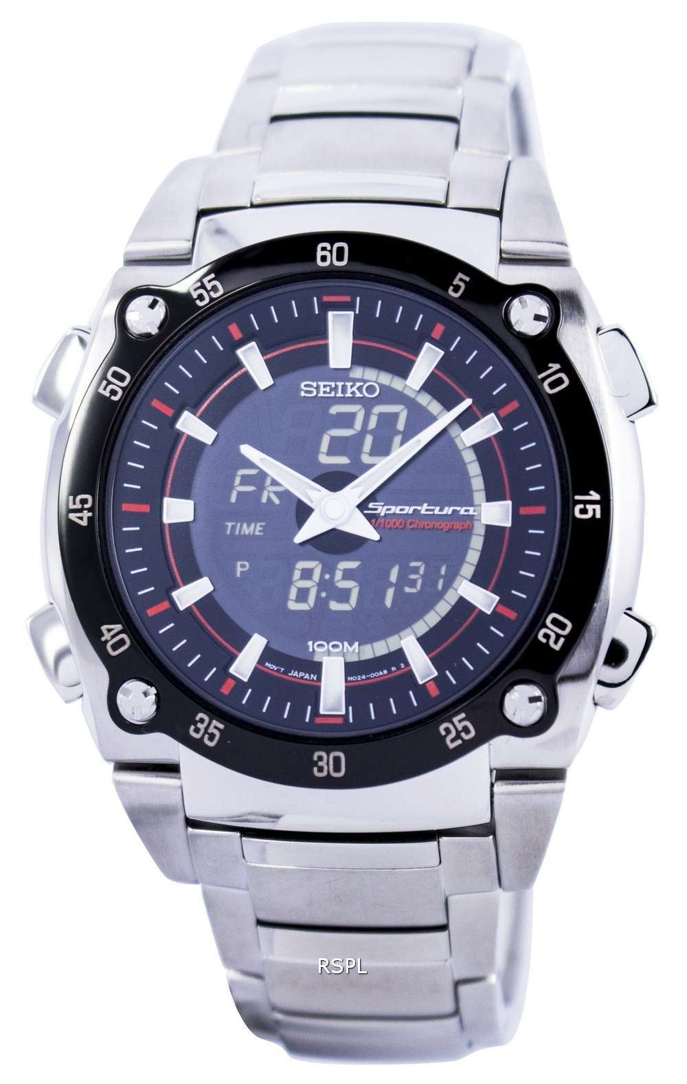 Seiko Sportura Chronograph SNJ019 SNJ019P1 SNJ019P Men's Watch