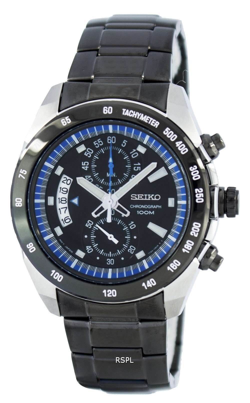 Seiko Chronograph Quartz Tachymeter SNN183 SNN183P1 SNN183P Men's Watch