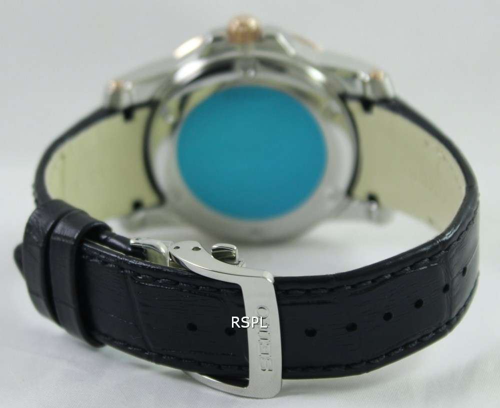 Seiko Premier Kinetic Perpetual Calendar SNP114P2 Mens Watch
