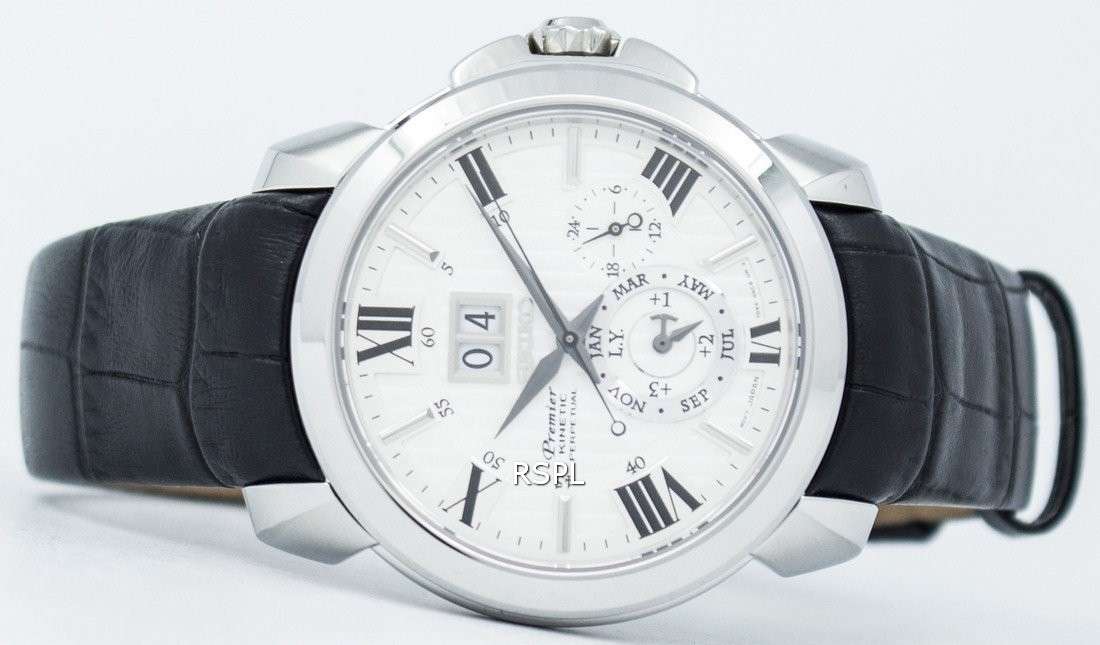 Seiko Premier Kinetic Perpetual Calendar SNP143 SNP143P1 SNP143P Men's Watch