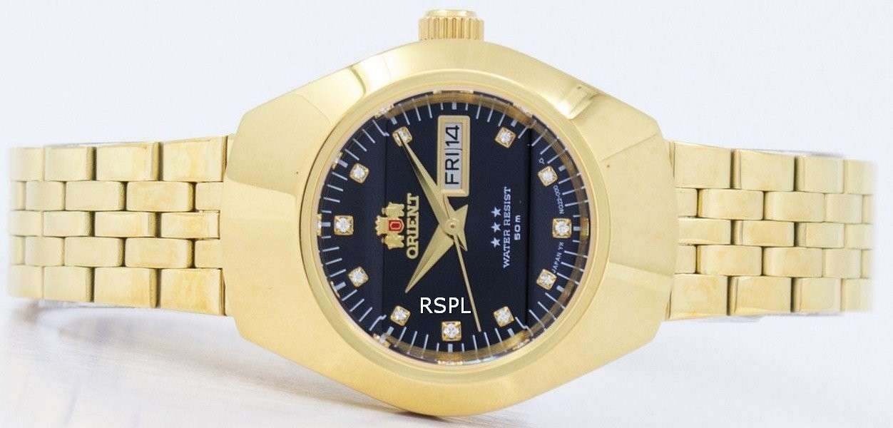 Orient Automatic Diamond Accent SNQ22001B8 Women's Watch