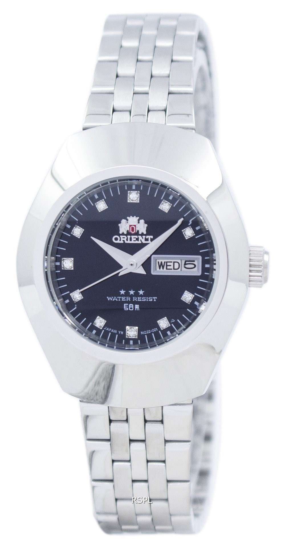 Orient Automatic Japan Made Diamonds Accent SNQ22002B8 Women's Watch