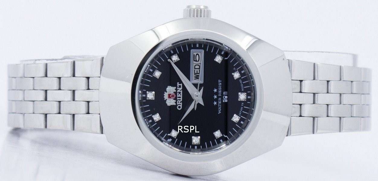 Orient Automatic Japan Made Diamonds Accent SNQ22002B8 Women's Watch