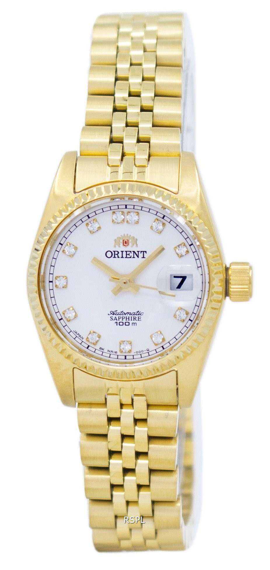 Orient Automatic Japan Made Diamond Accent SNR16001W Women's Watch