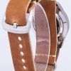 Seiko 5 Sports SNZG09J1-LS18 Japan Made Brown Leather Strap Men's Watch